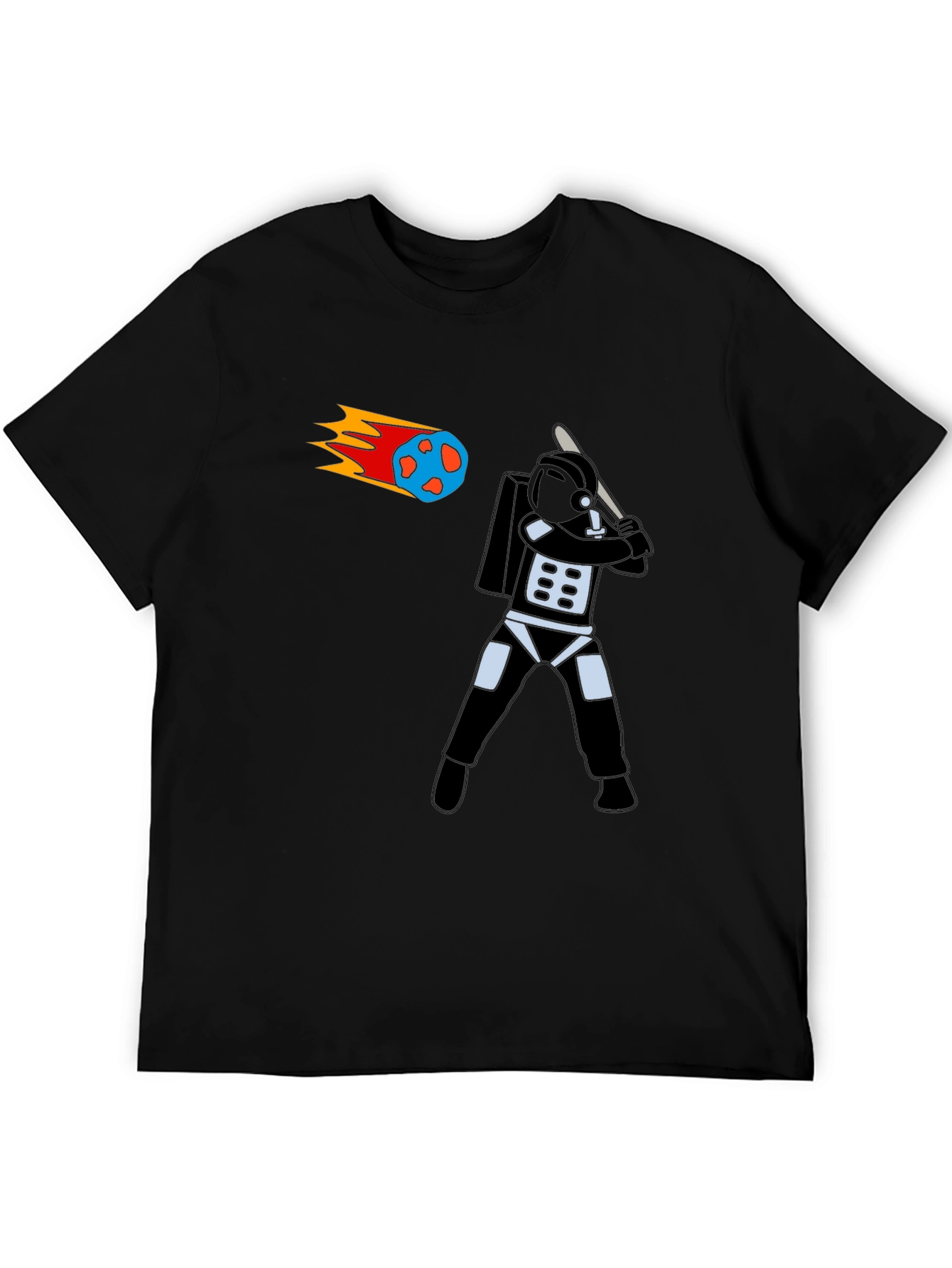 Space Slugger Tee - Meteor Baseball!