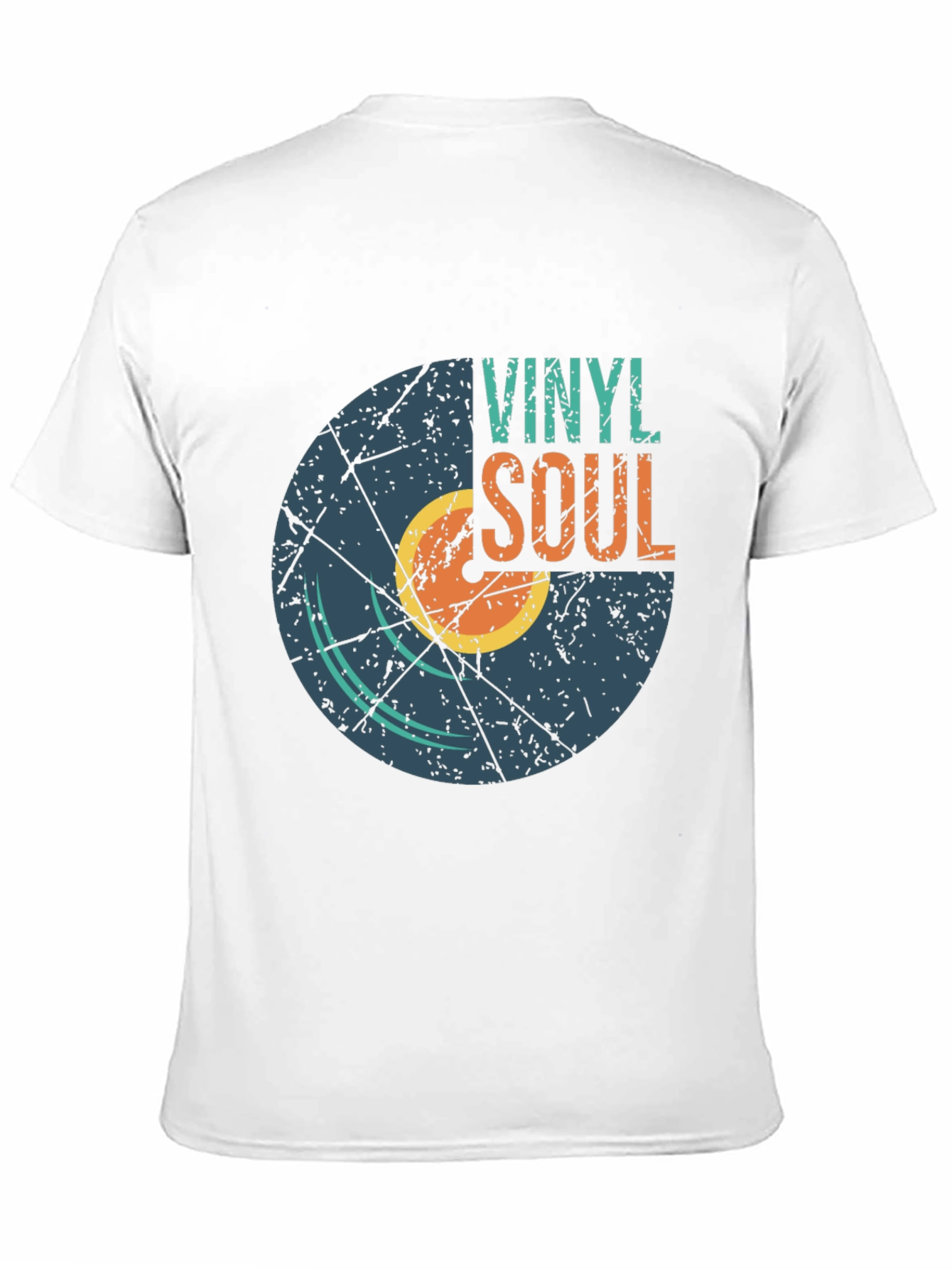 Vinyl Soul Graphic Tee - Retro Music Lover T-Shirt
