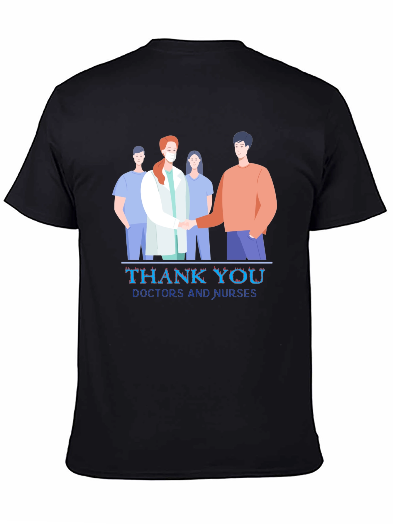 Thank You Doctors and Nurses Graphic Tee