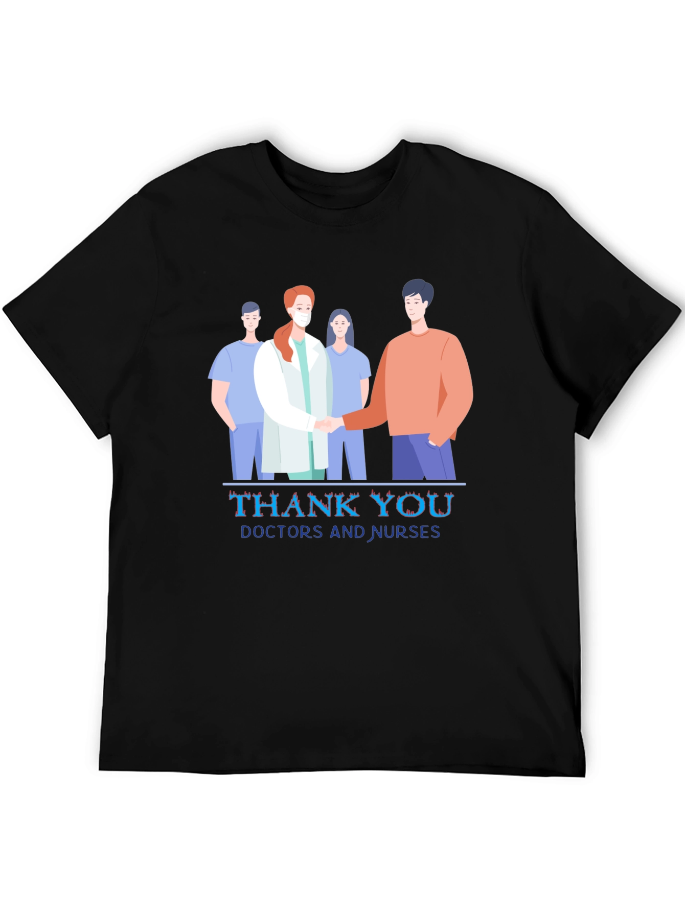 Thank You Doctors and Nurses Graphic Tee