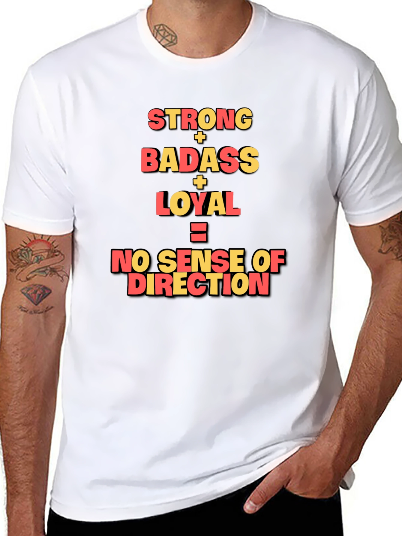Strong Badass Loyal Graphic Tee