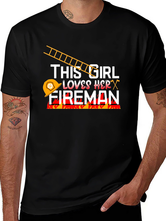 Firemans Girl T-Shirt