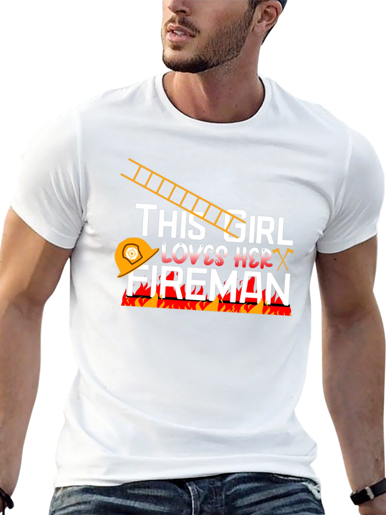 Firemans Girl T-Shirt