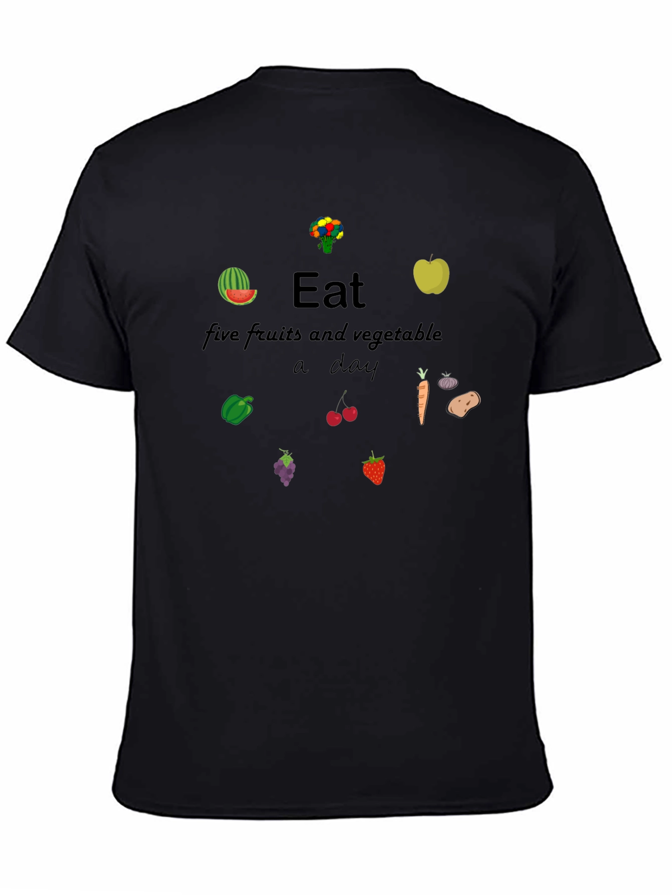 Eat Five Fruits and Vegetables T-Shirt