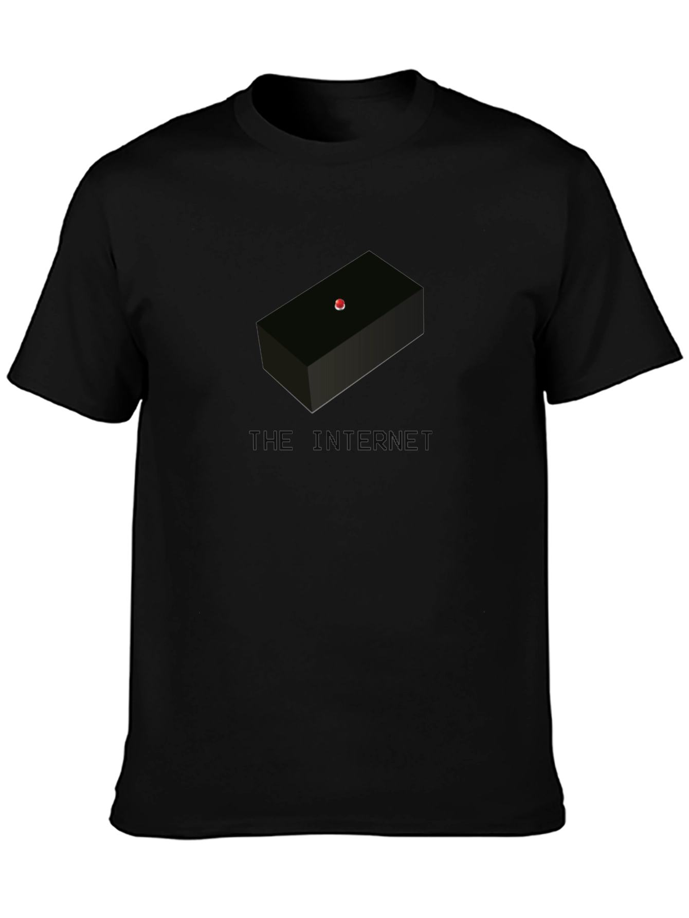 The Internet Button T-Shirt - Funny Tech Geek Tee