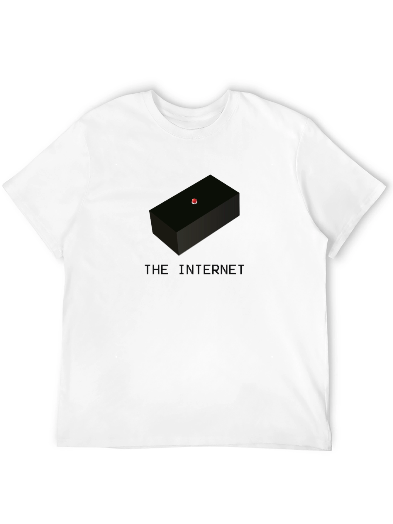 The Internet Button T-Shirt - Funny Tech Geek Tee