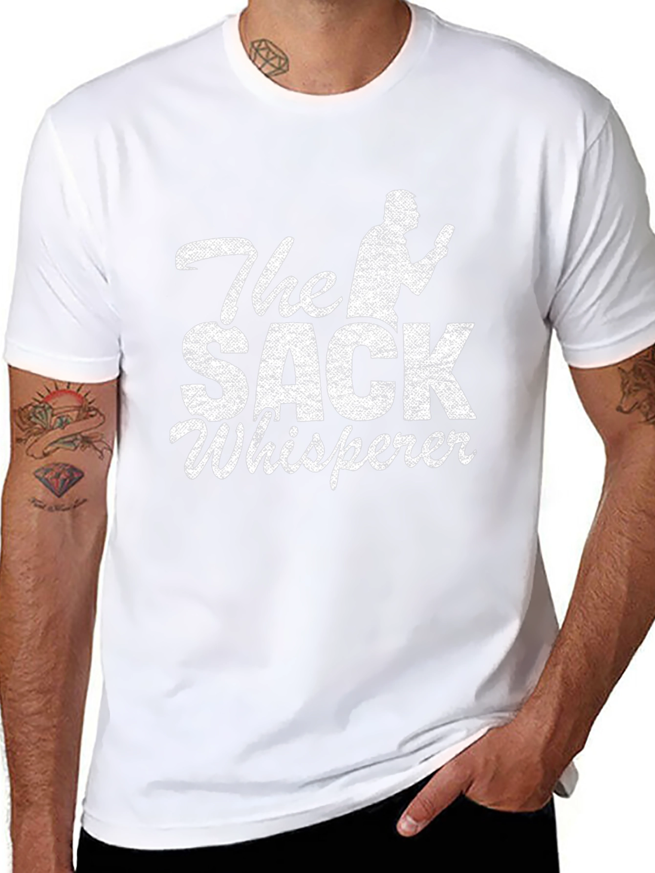 The Sack Whisperer Novelty Humor T-Shirt