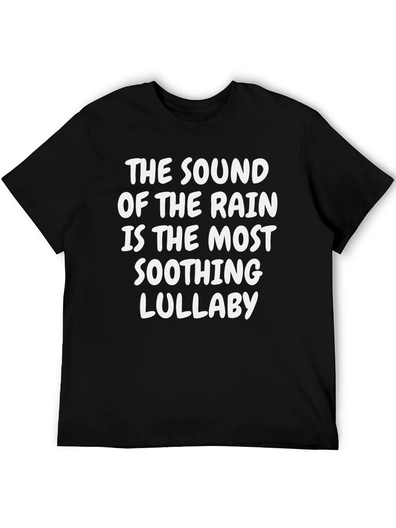 Rain Lullaby Graphic Tee - Soothing Sounds T-Shirt