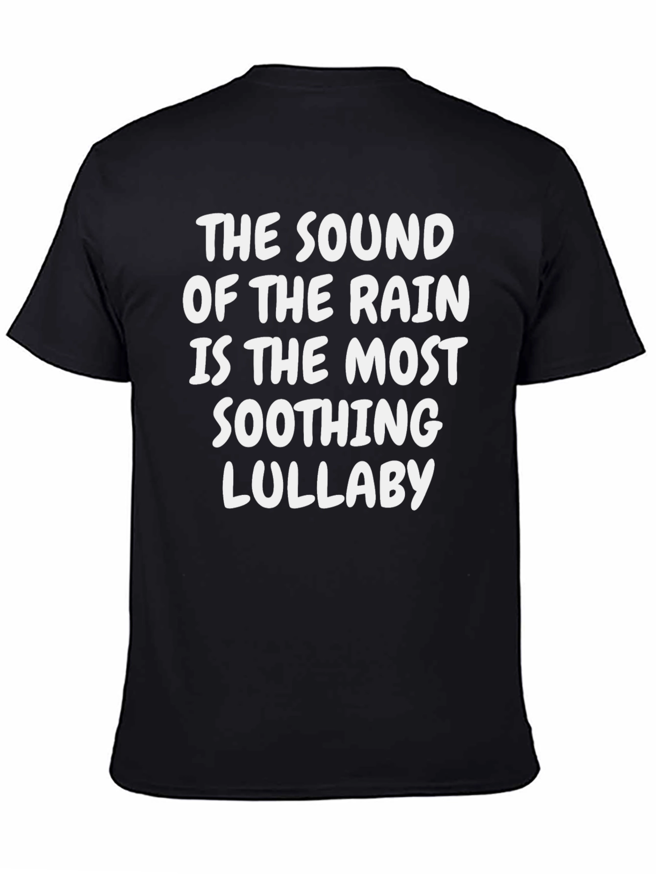 Rain Lullaby Graphic Tee - Soothing Sounds T-Shirt