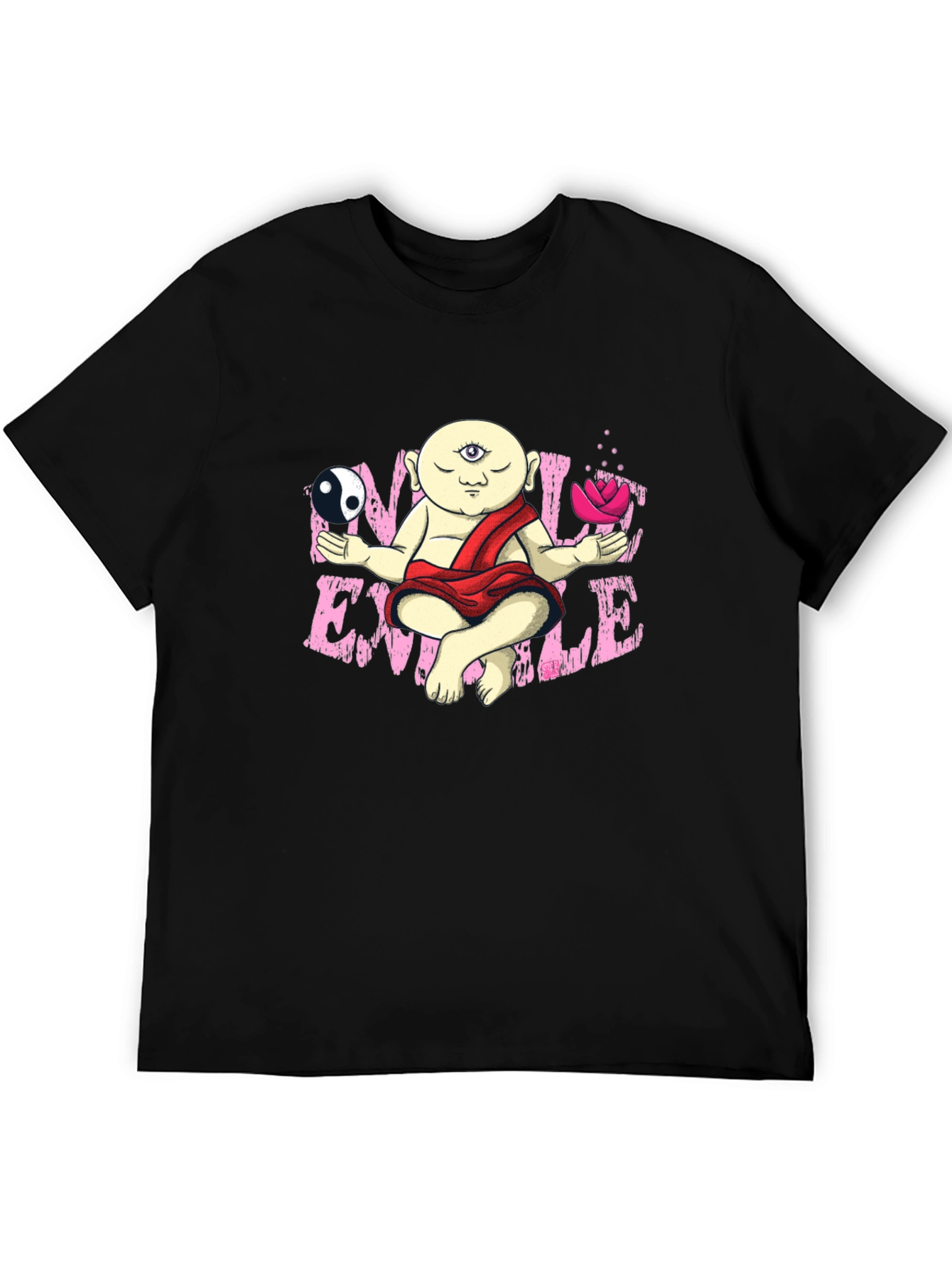 Enlightened Monk Graphic T-Shirt