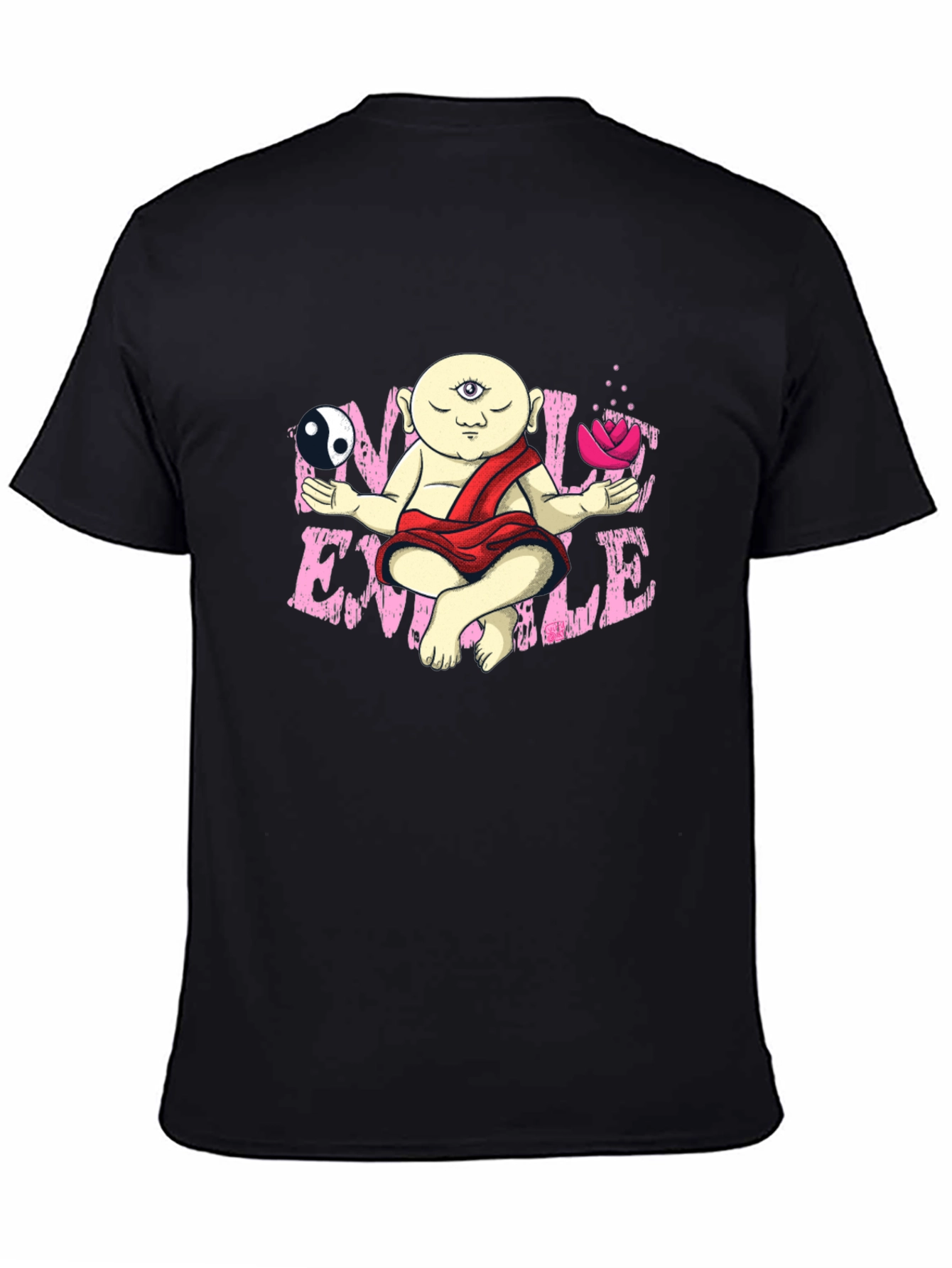 Enlightened Monk Graphic T-Shirt