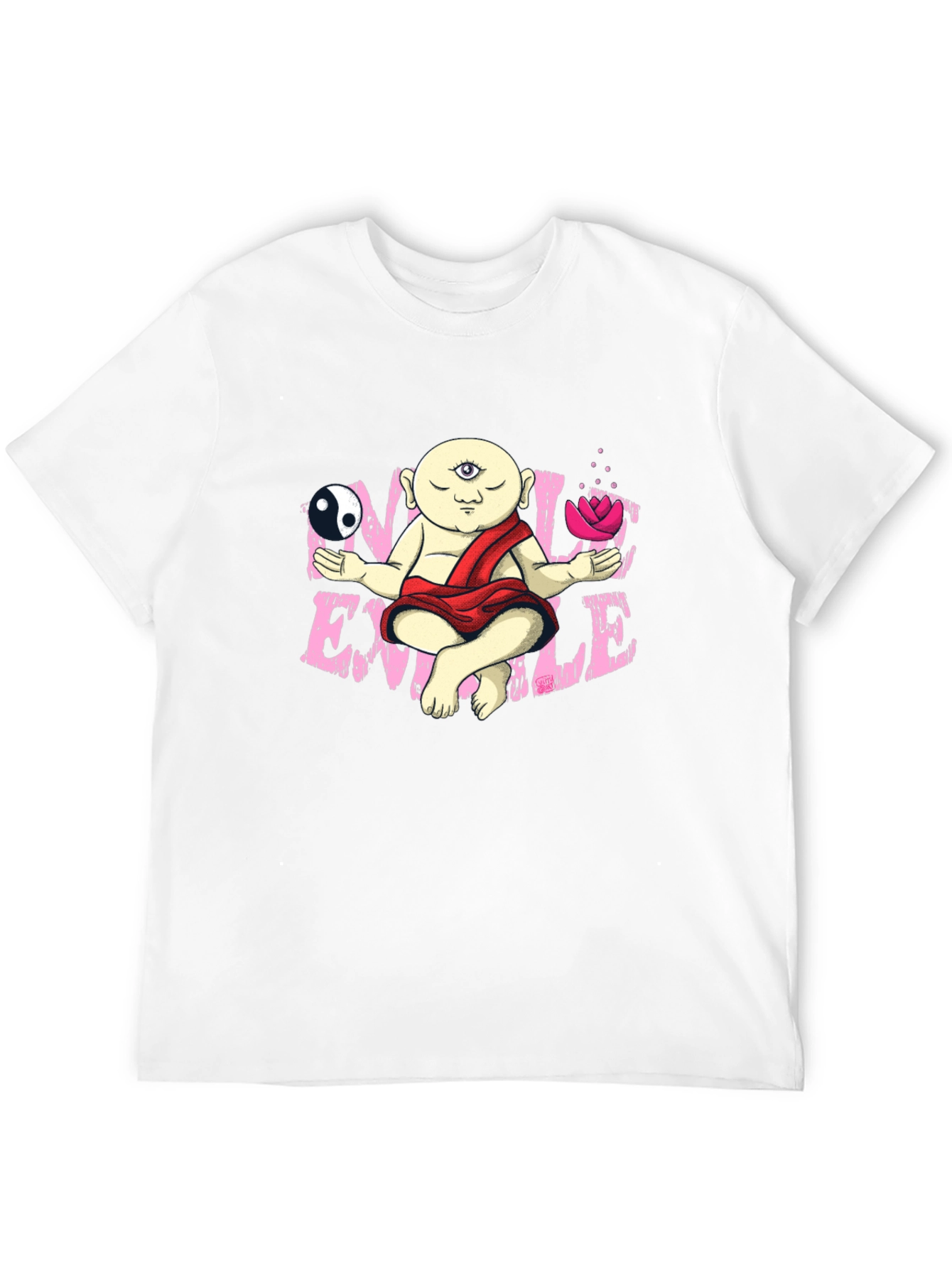 Enlightened Monk Graphic T-Shirt