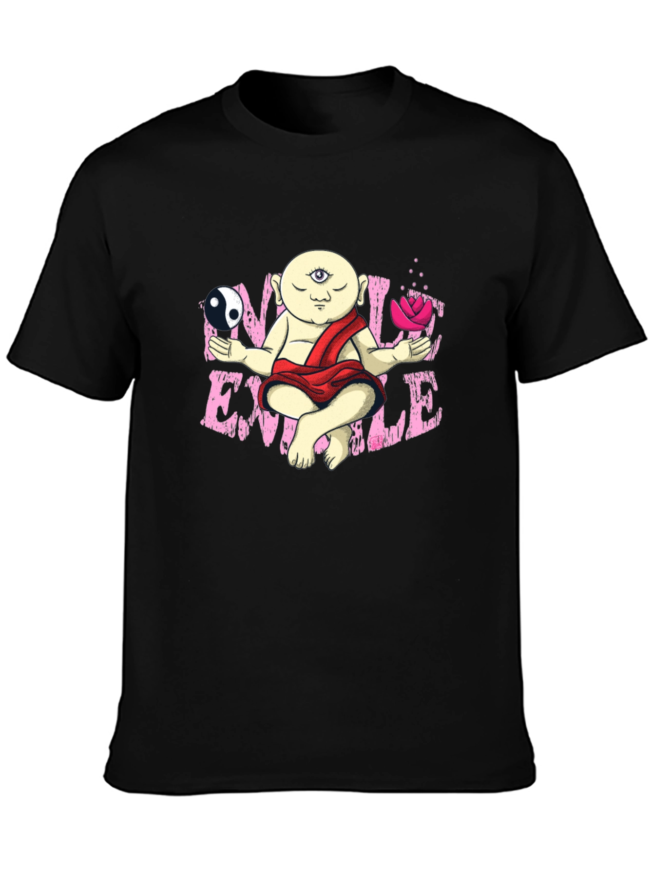 Enlightened Monk Graphic T-Shirt