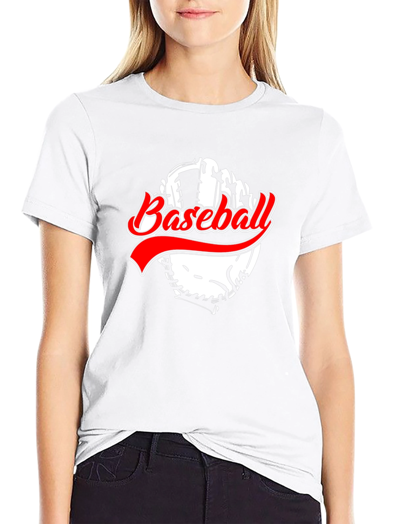Baseball Glove Graphic T-Shirt