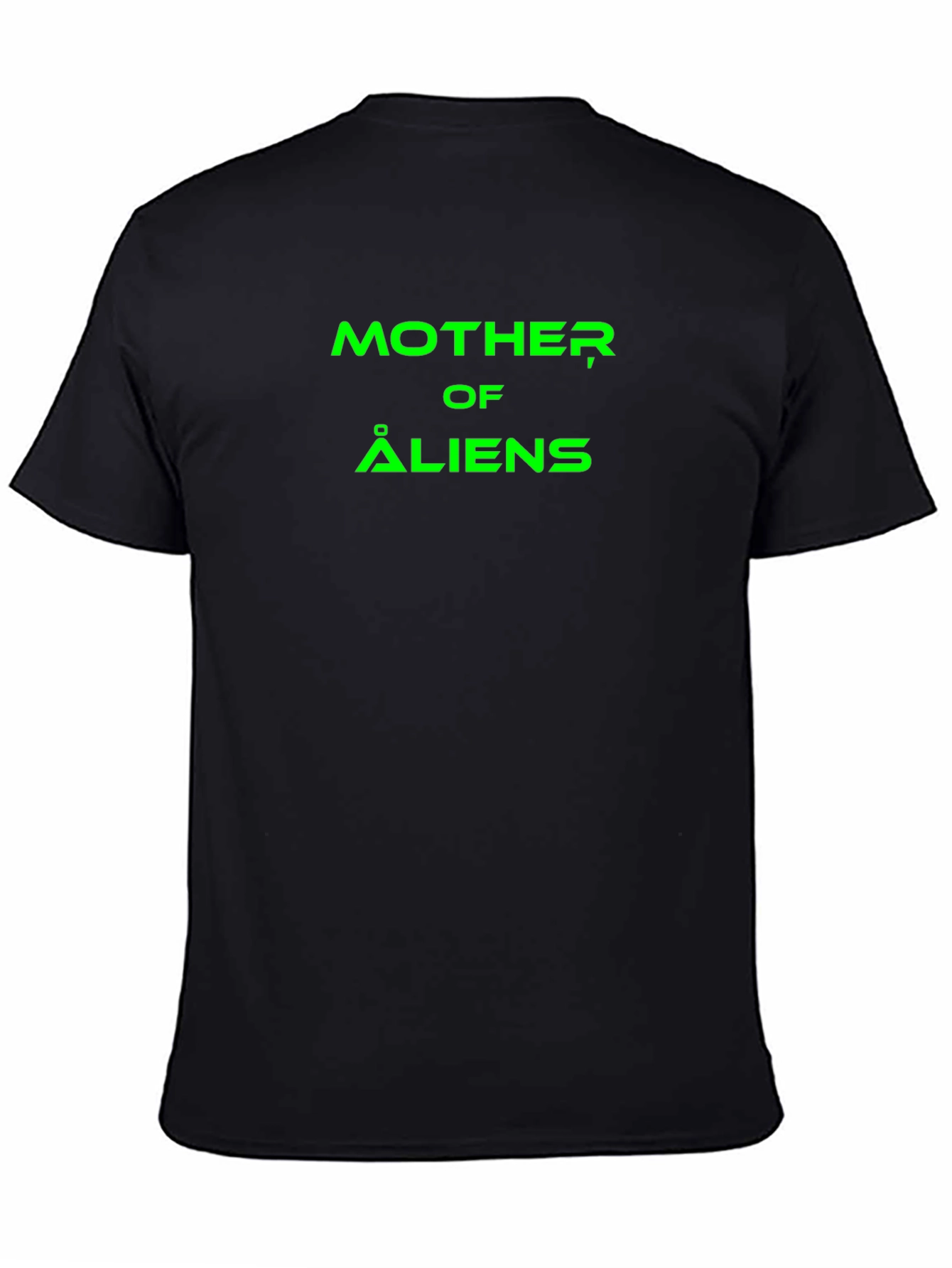 Mother of Aliens Black Graphic T-Shirt