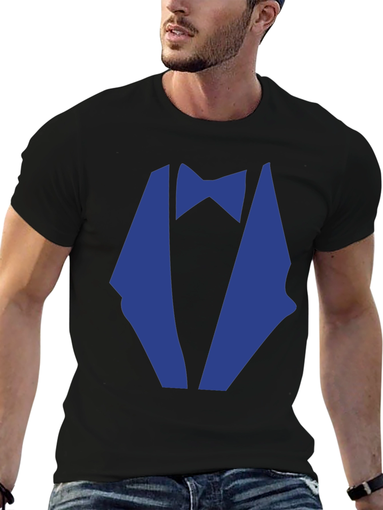 Tuxedo T-Shirt - Novelty Formal Wear Tee