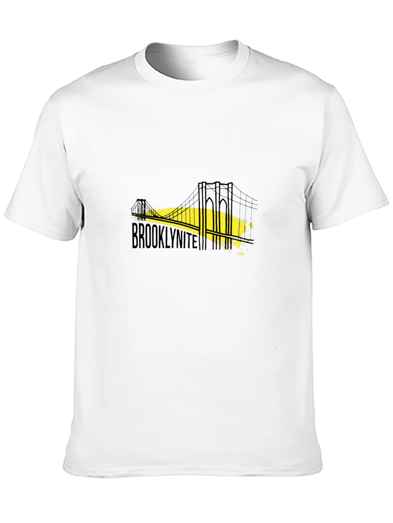 Brooklynite Bridge Graphic Tee - Black