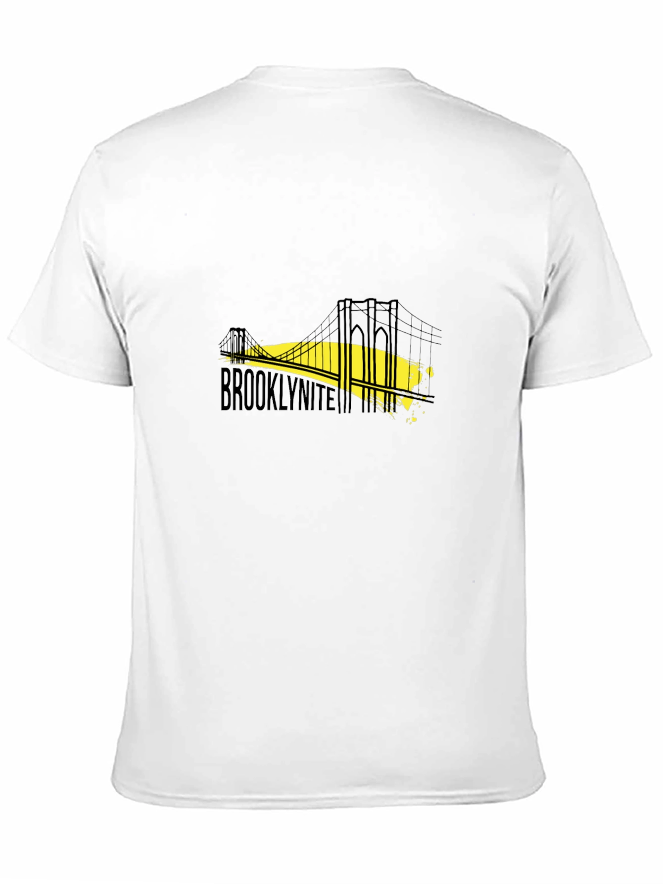 Brooklynite Bridge Graphic Tee - Black