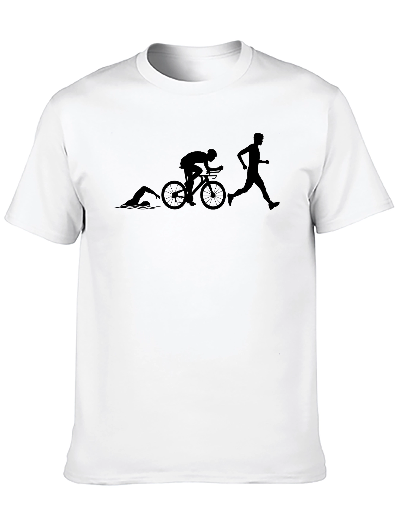 Triathlon Evolution T-Shirt - Swim Bike Run
