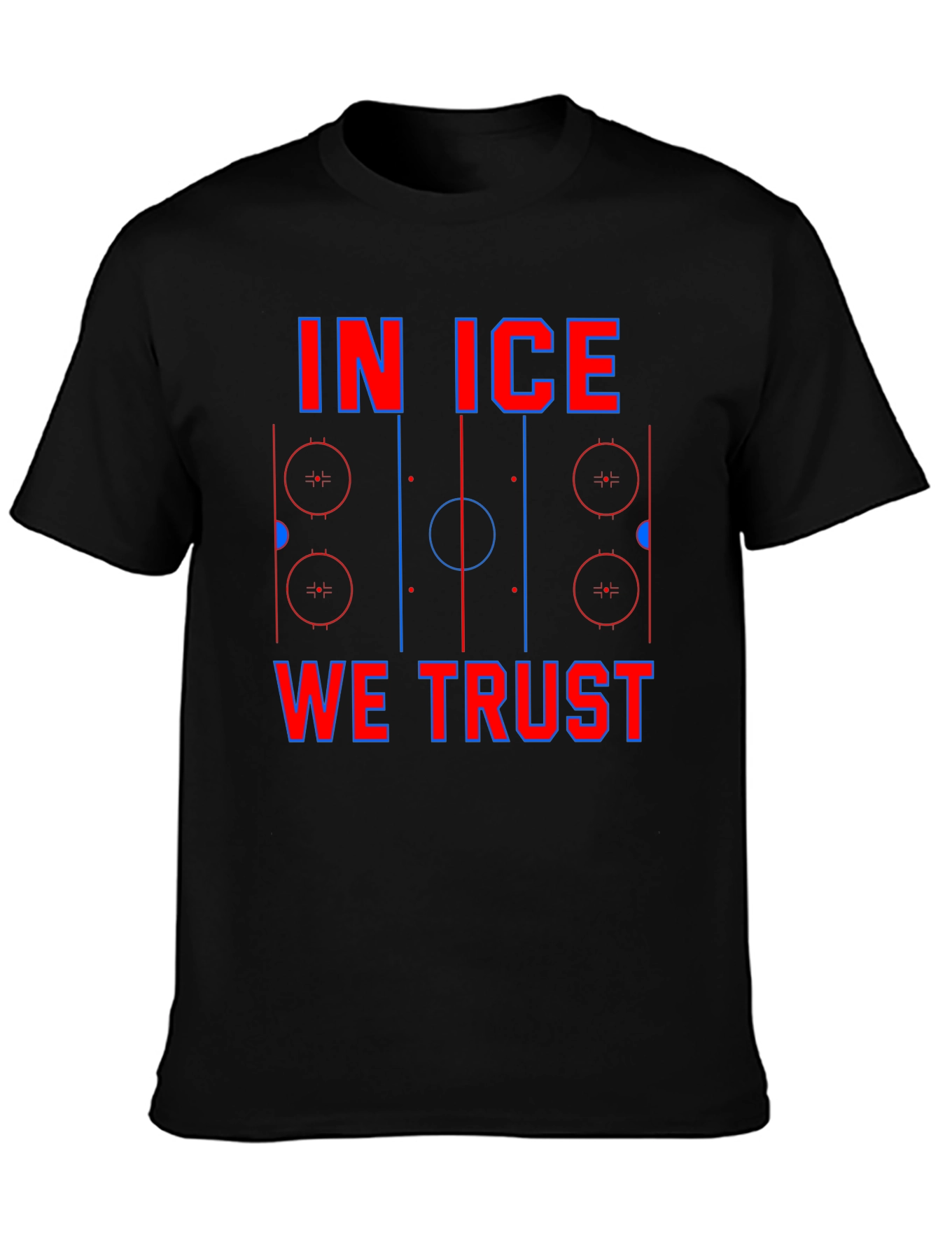In Ice We Trust Hockey T-Shirt