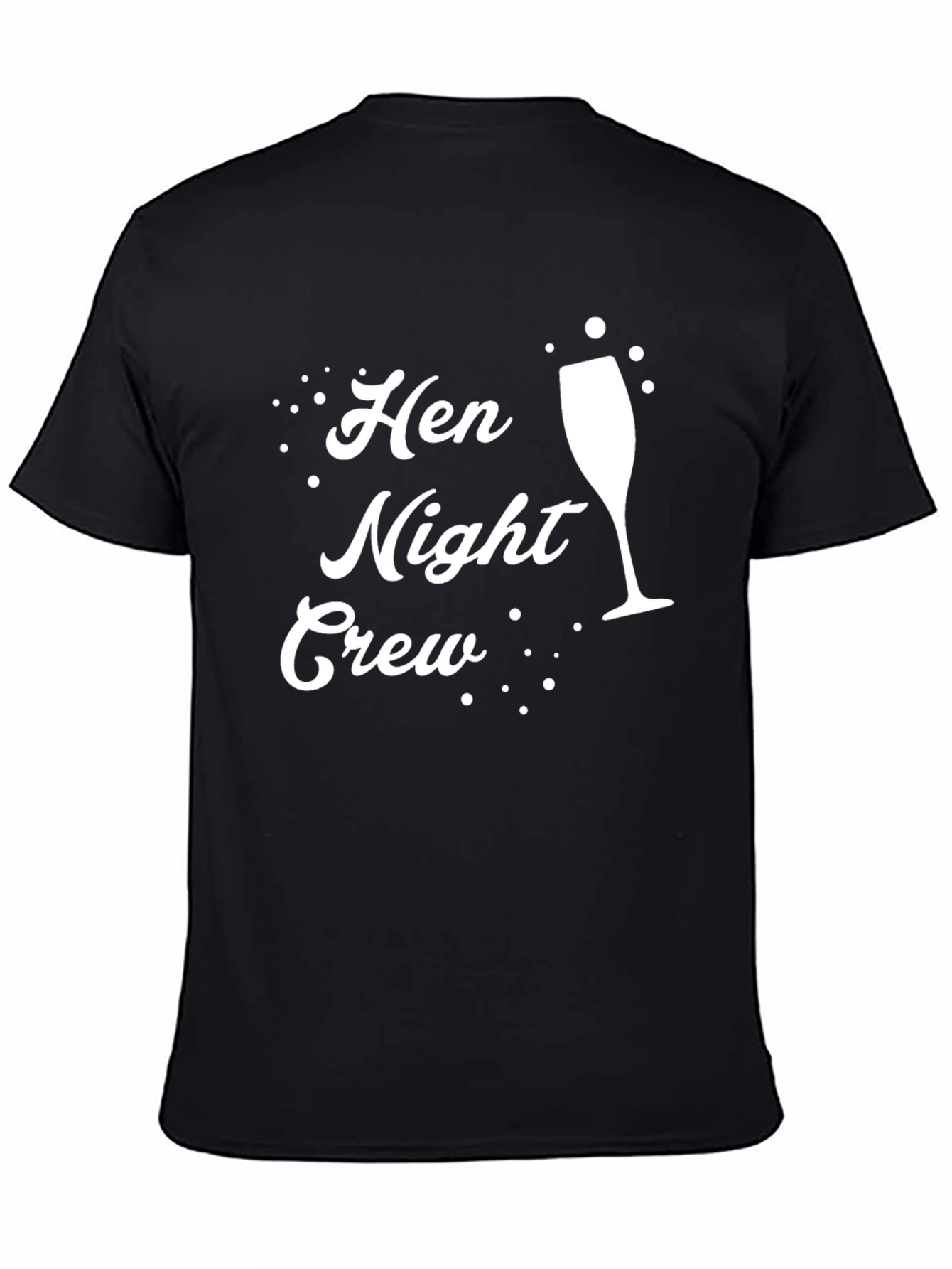 Hen Night Crew Black T-Shirt