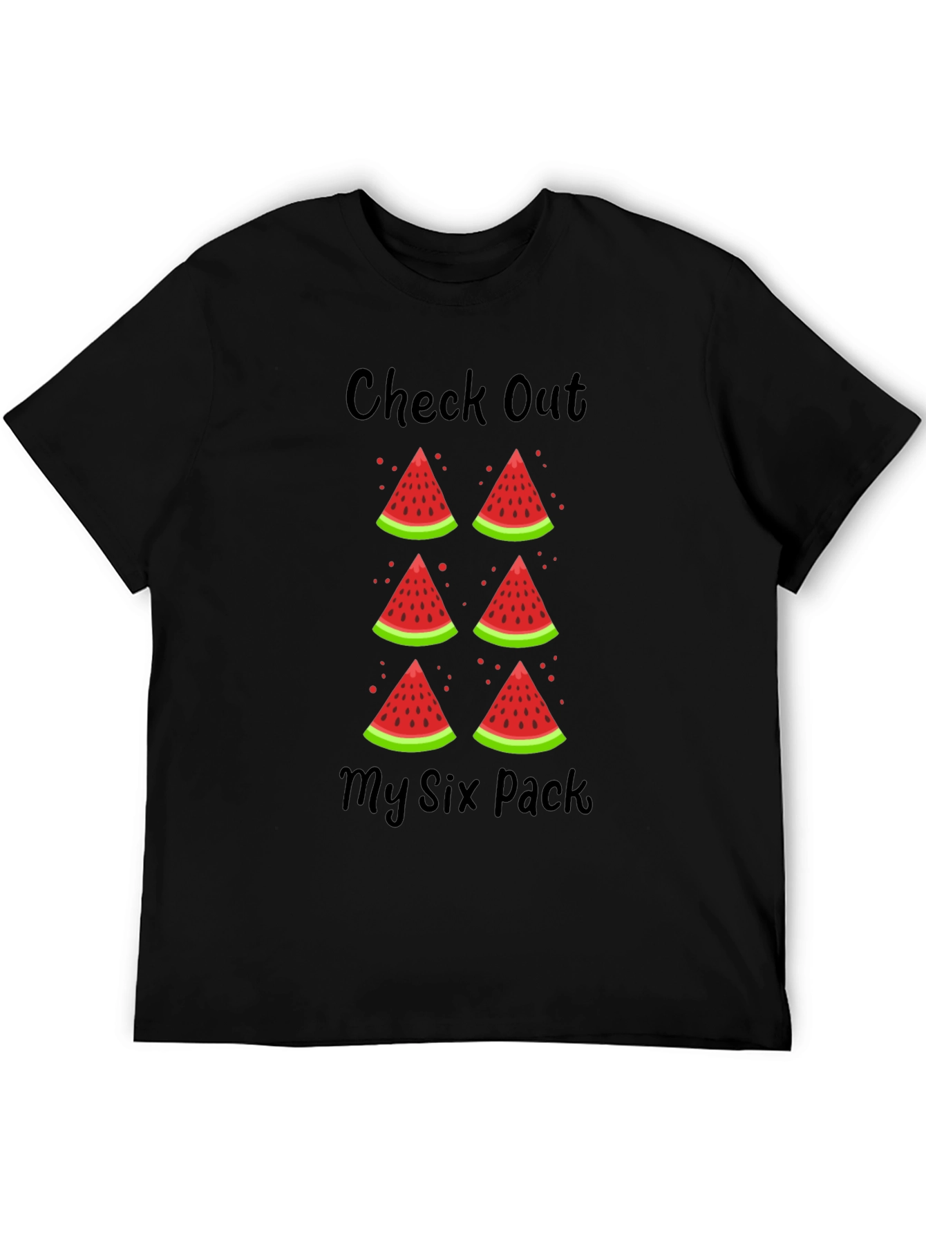 Check Out My Six Pack Watermelon T-Shirt