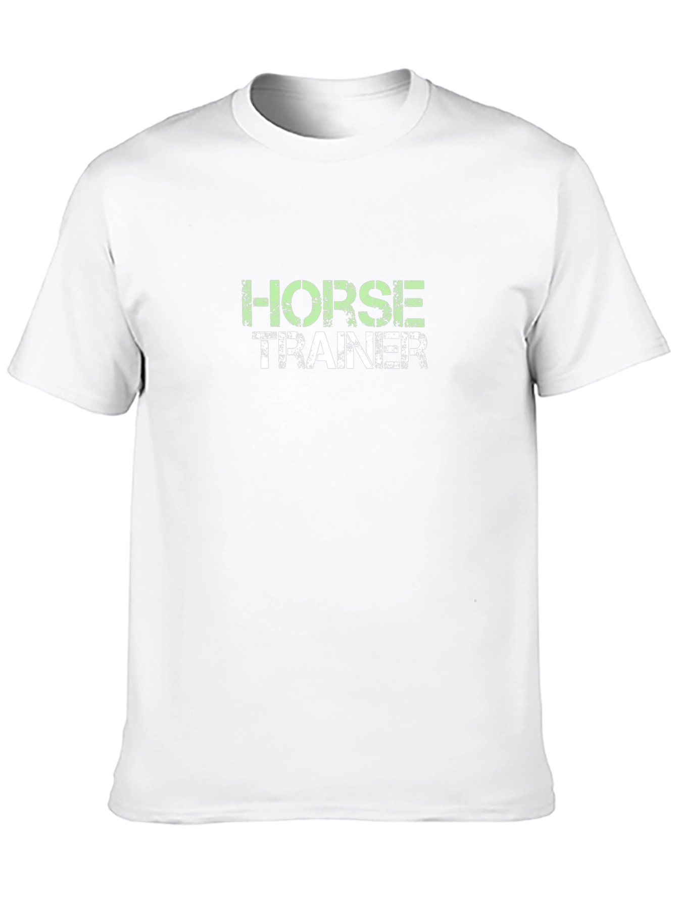 Horse Trainer T-Shirt - Black Cotton Tee