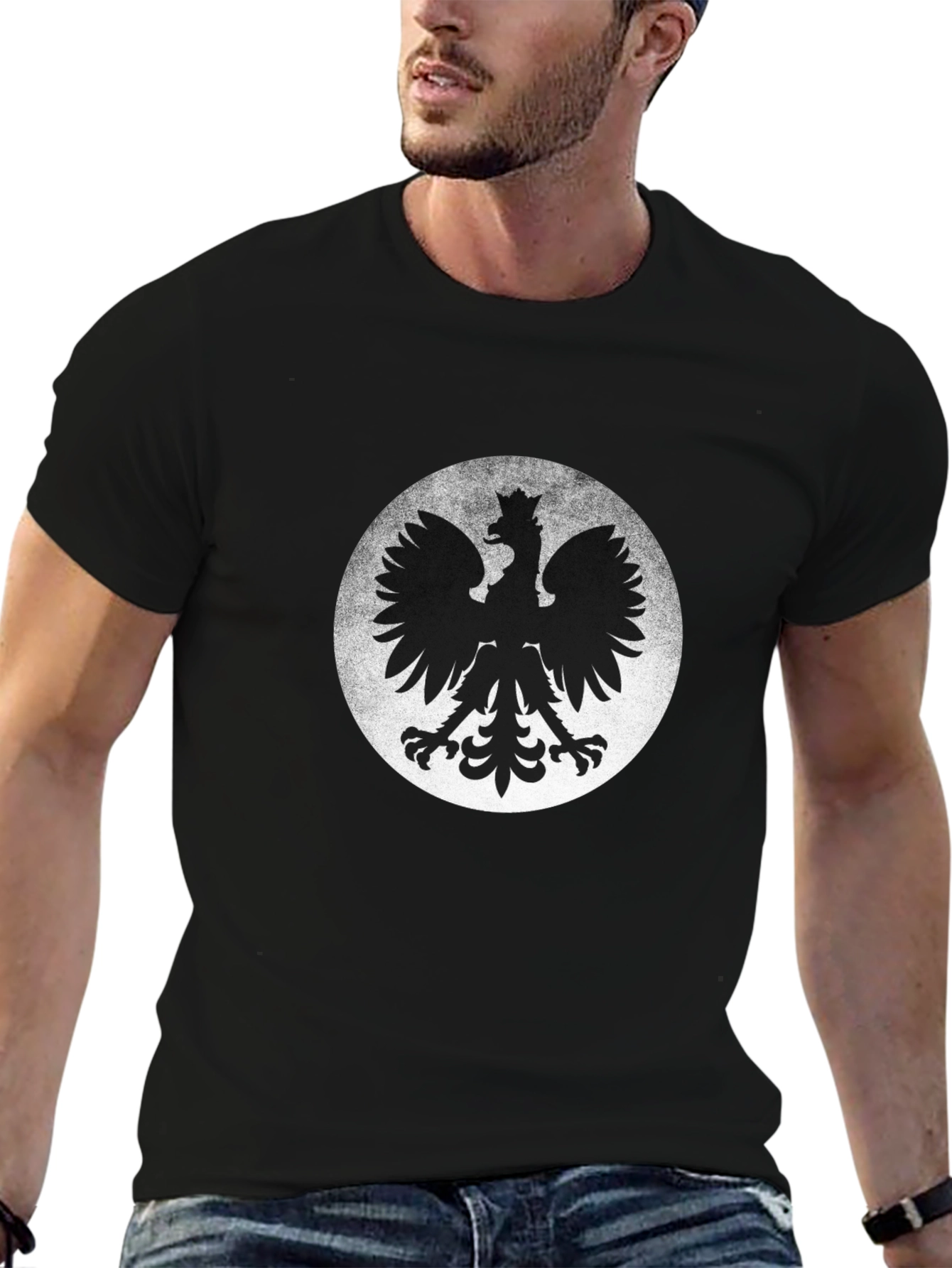 Polish Eagle T-Shirt - Black