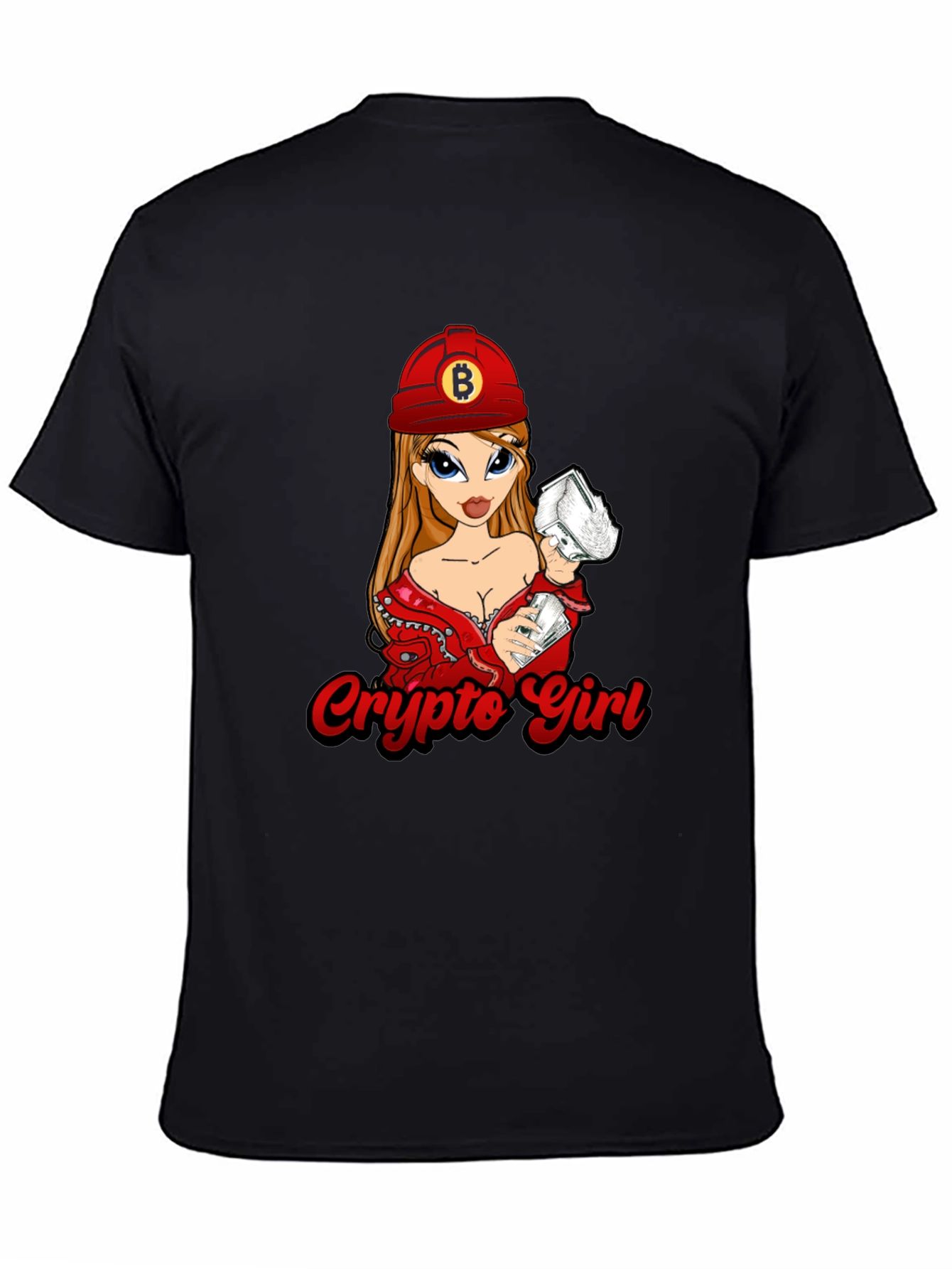 Crypto Girl Bitcoin T-Shirt