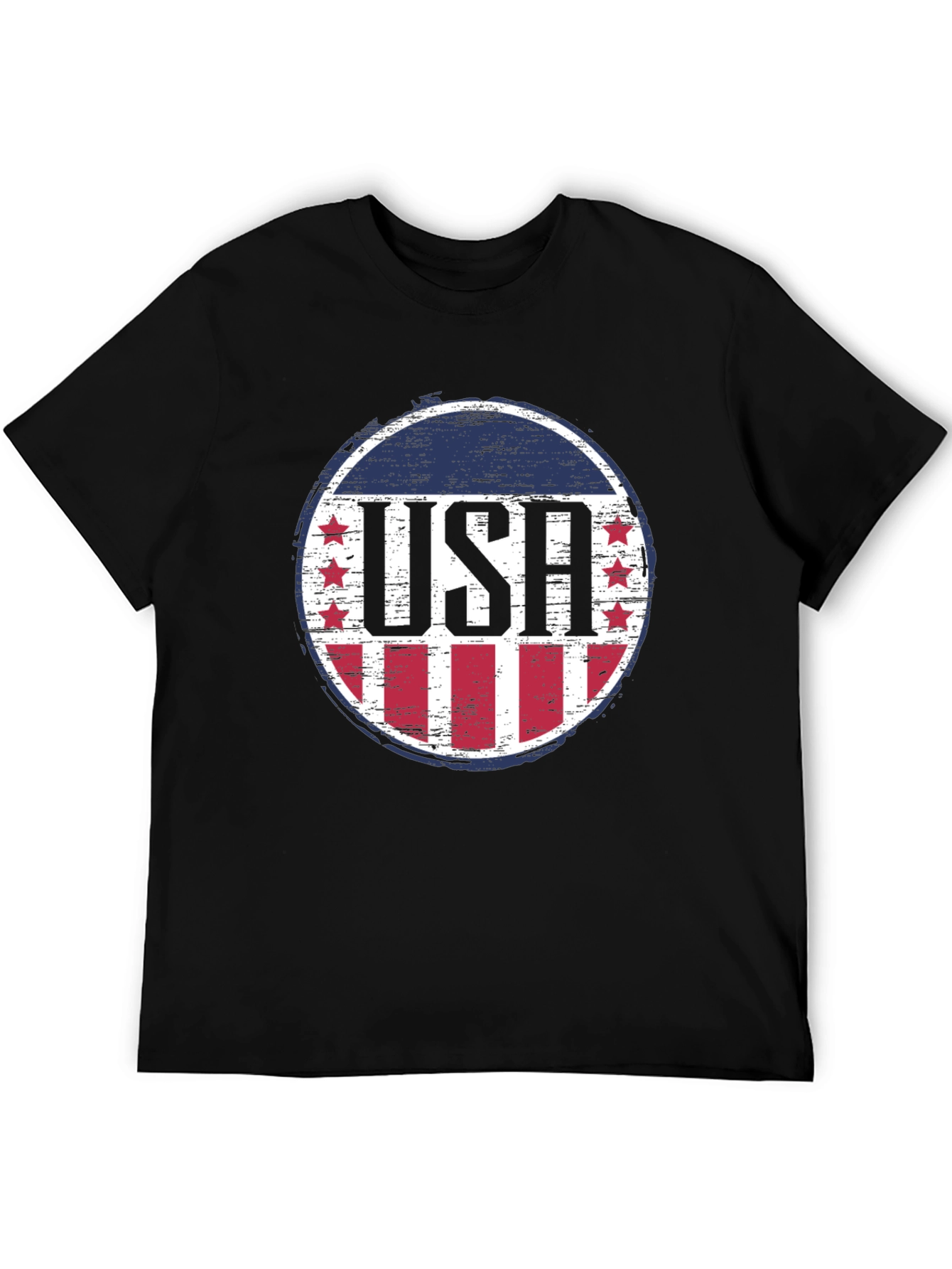 USA Patriotic Graphic T-Shirt