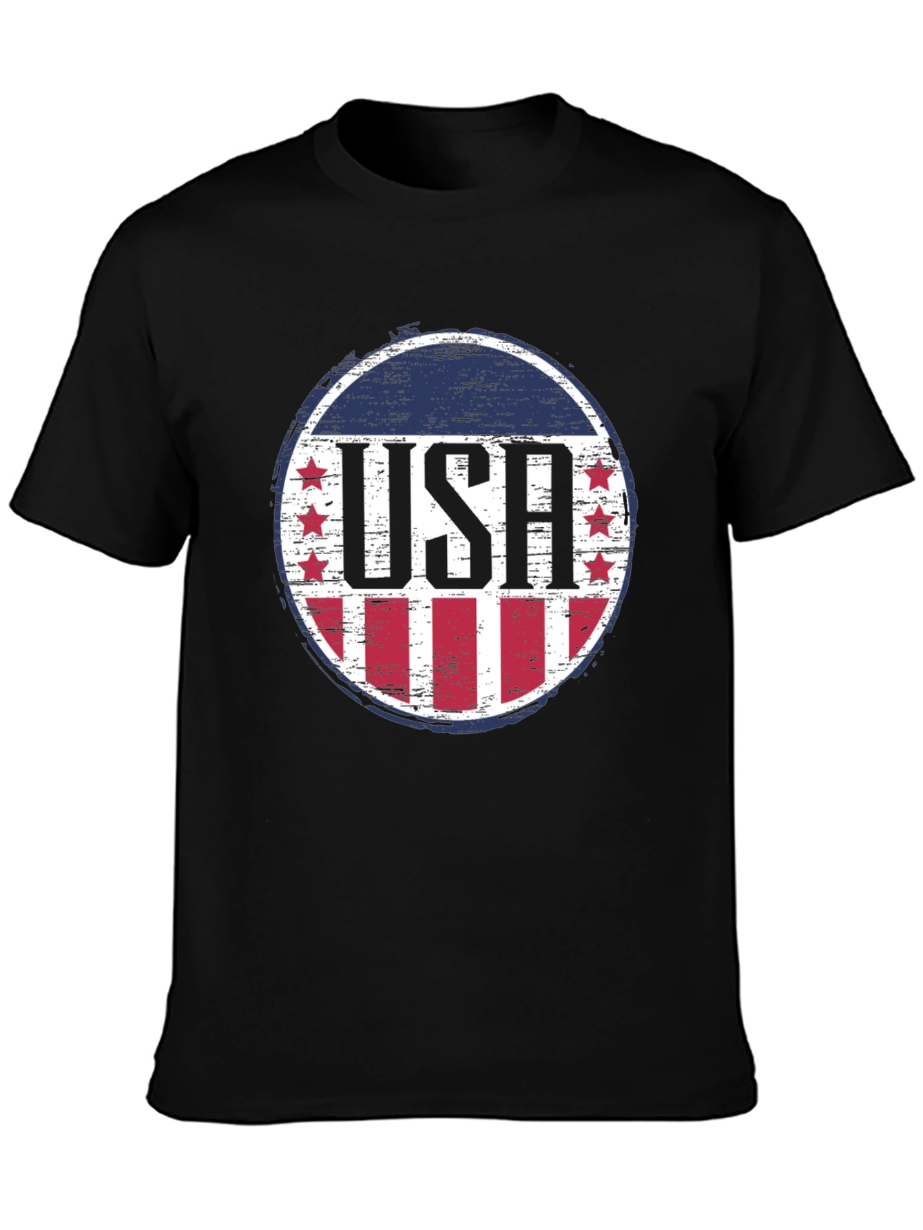 USA Patriotic Graphic T-Shirt