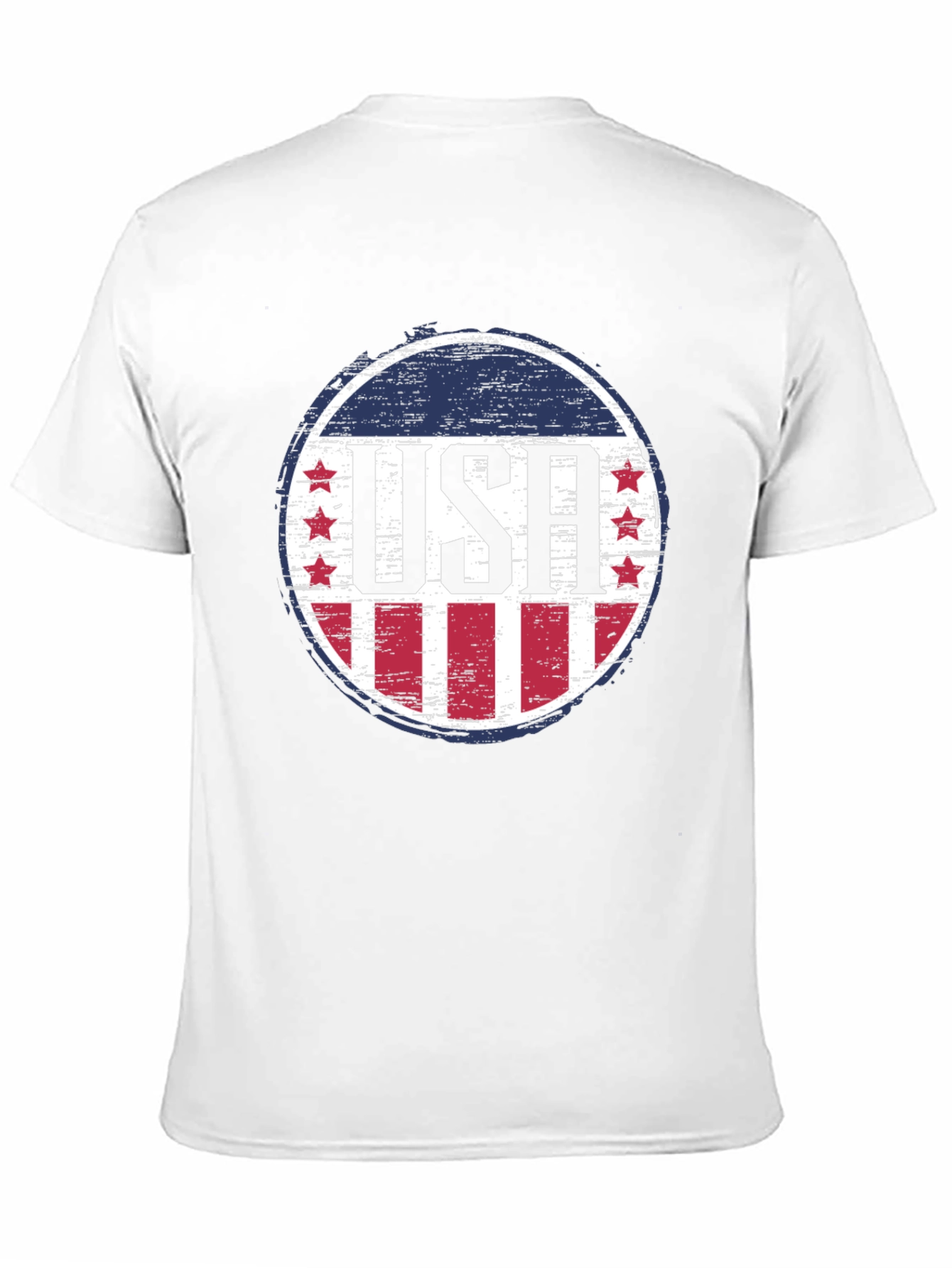 USA Patriotic Graphic T-Shirt