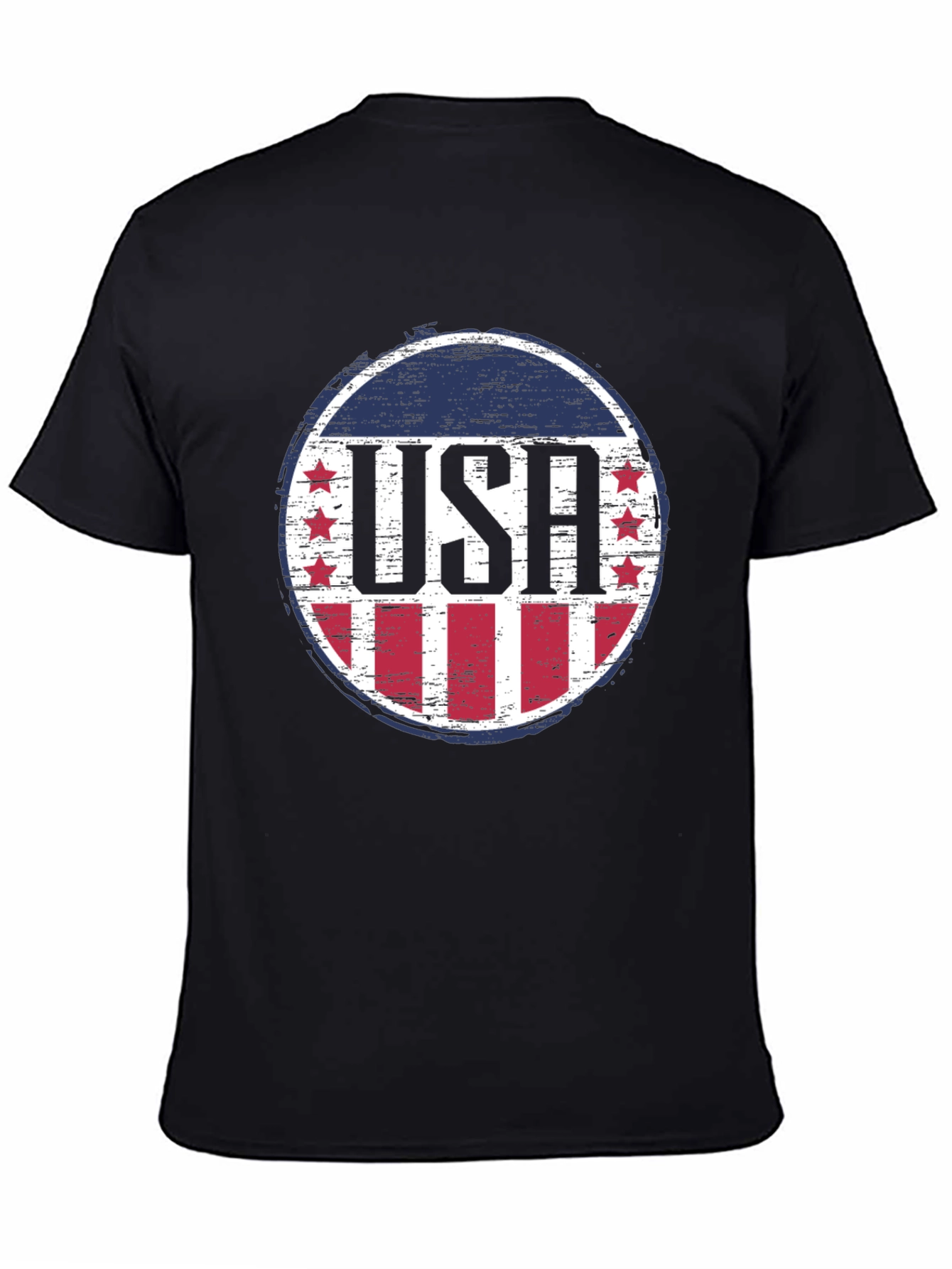 USA Patriotic Graphic T-Shirt