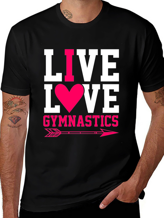 Live Love Gymnastics Graphic Tee