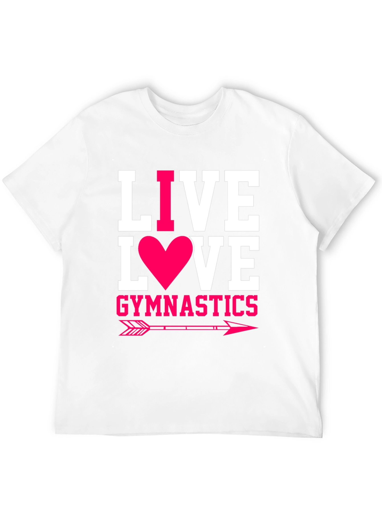 Live Love Gymnastics Graphic Tee