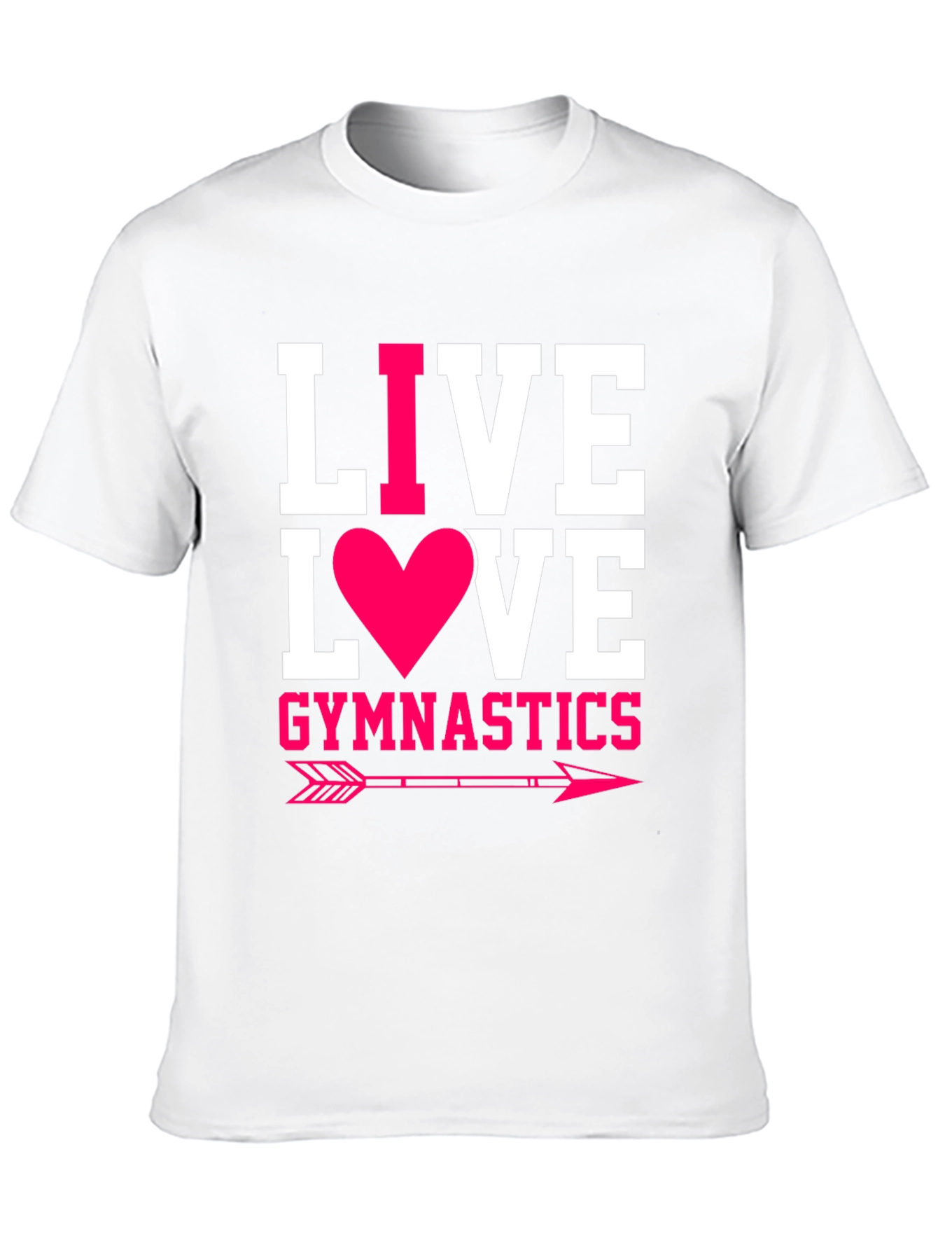 Live Love Gymnastics Graphic Tee