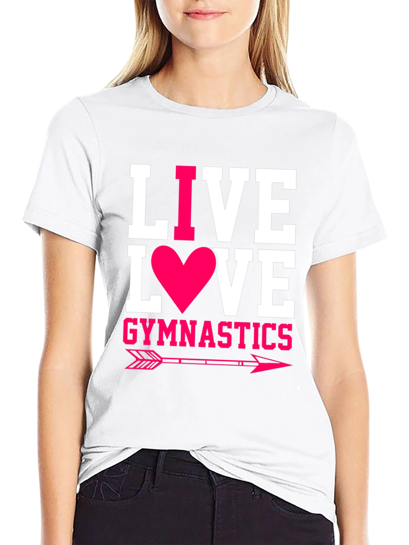 Live Love Gymnastics Graphic Tee