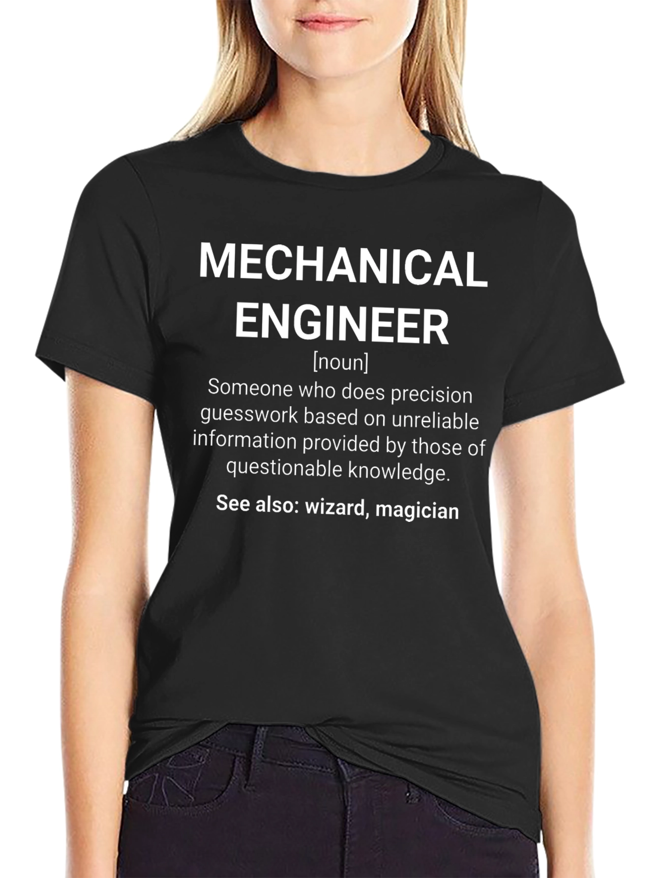 Mechanical Engineer Definition Graphic T-Shirt