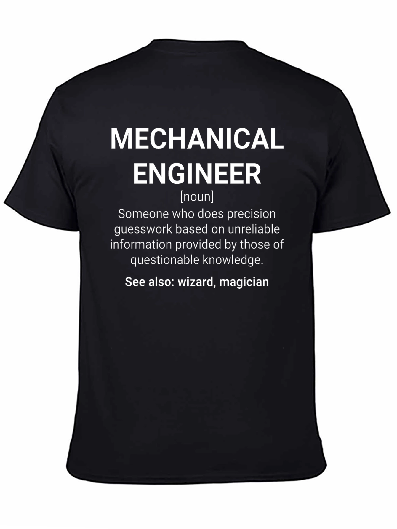 Mechanical Engineer Definition Graphic T-Shirt