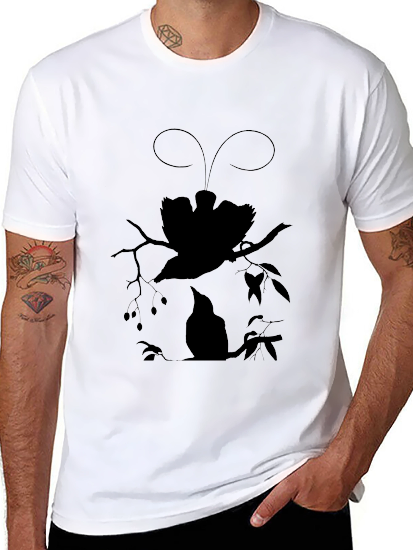 Silhouette Birds T-Shirt