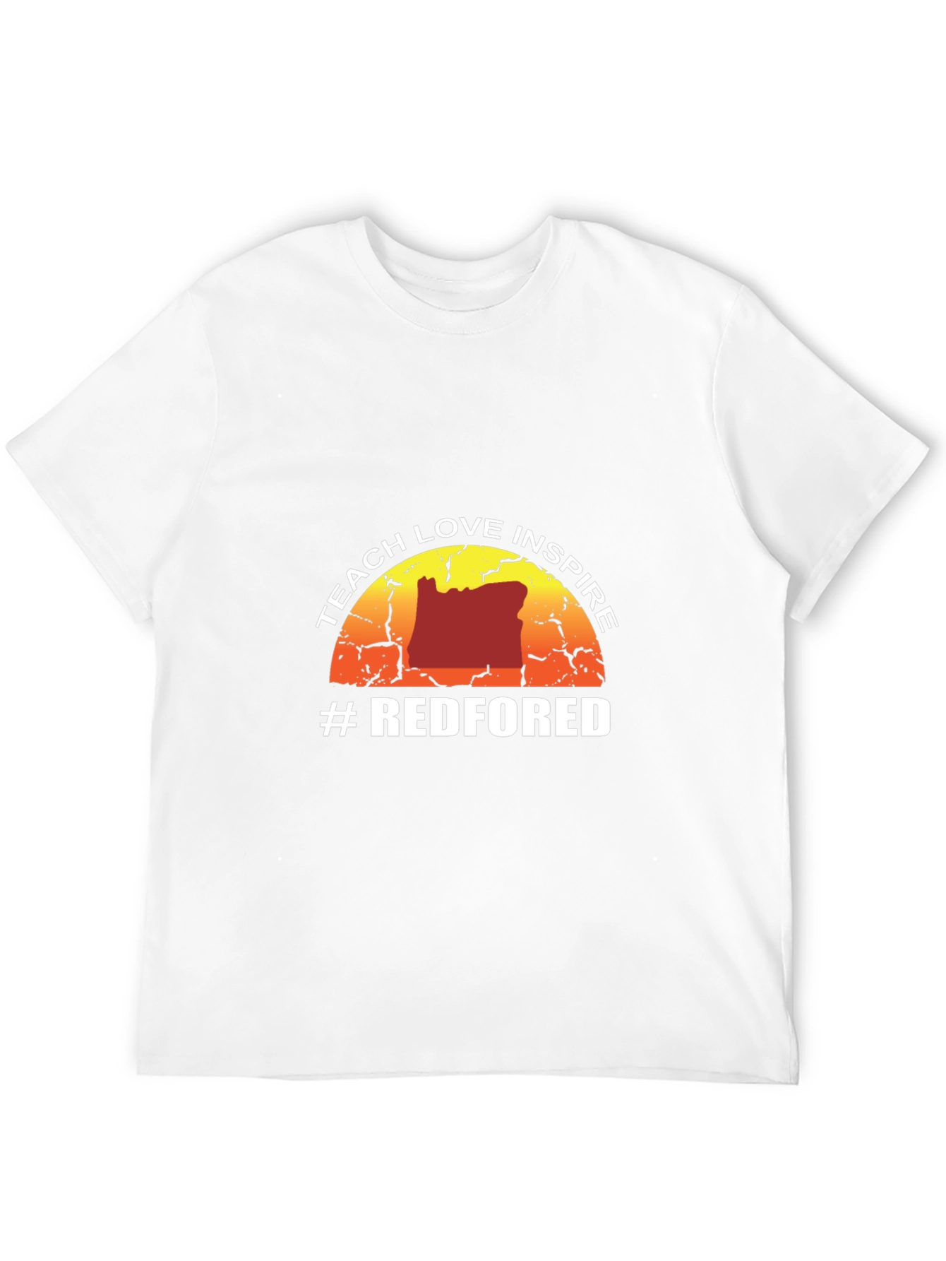 Teach Love Inspire Black Graphic Tee