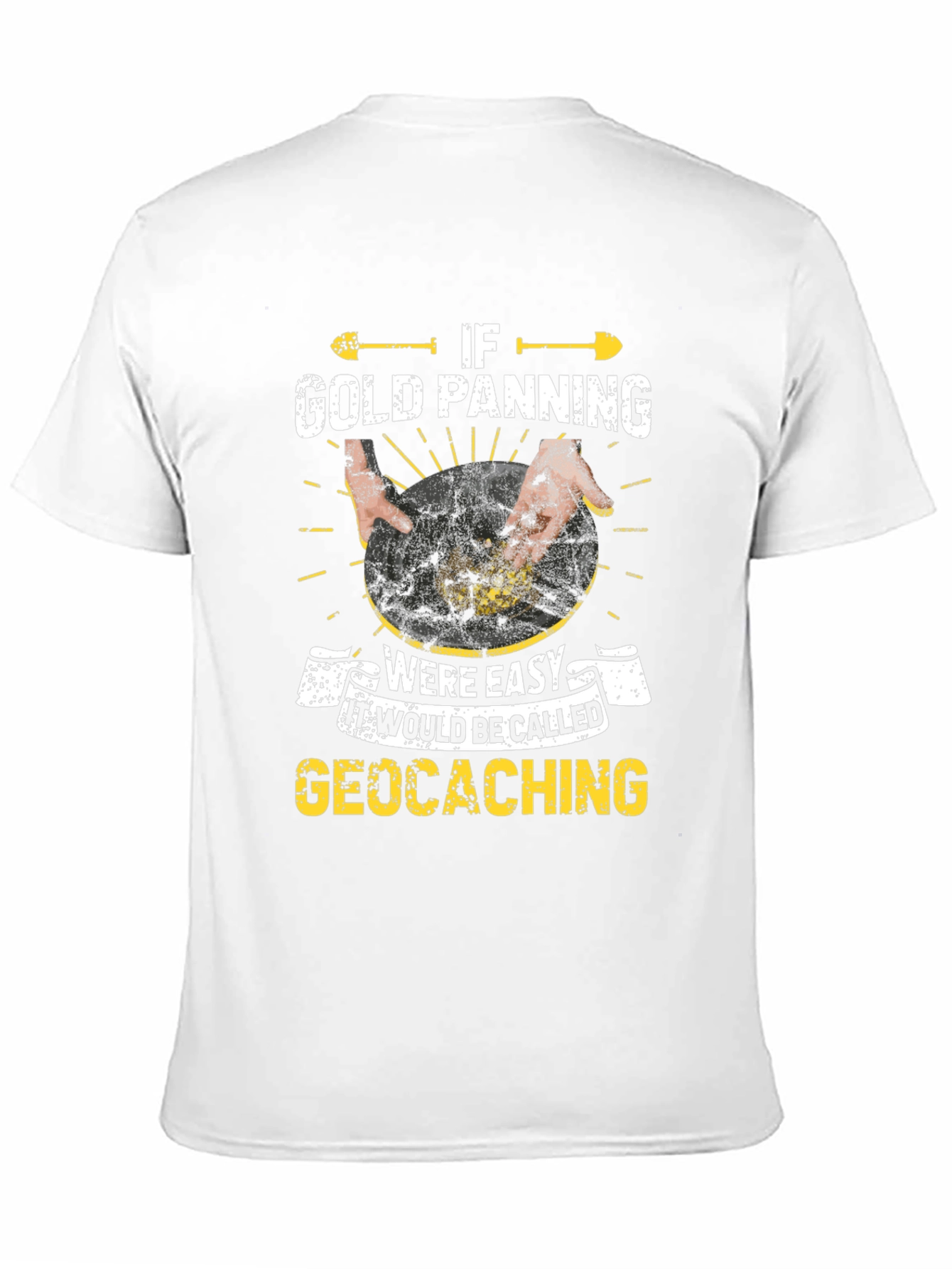 Gold Panning Geocaching Graphic Tee