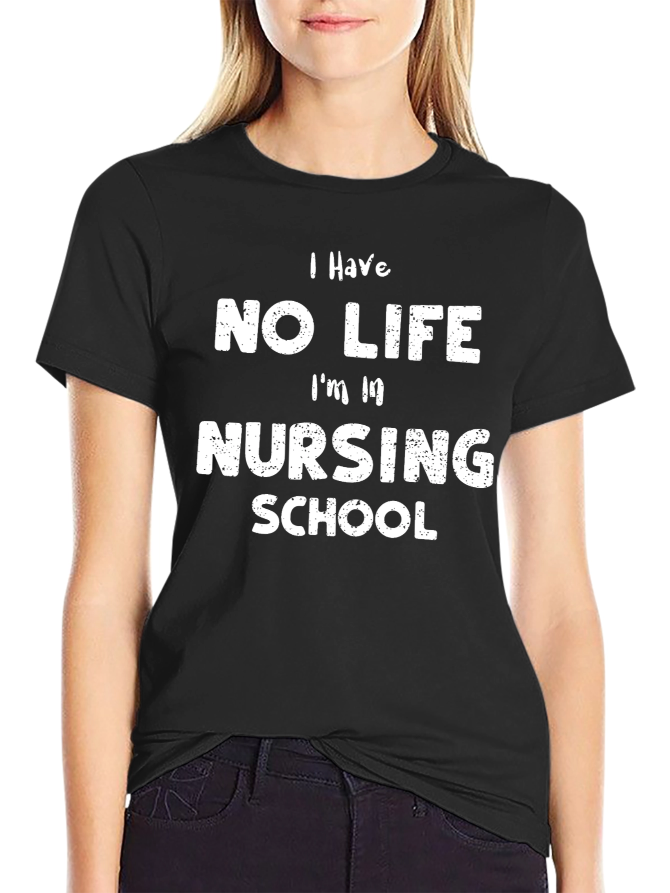 Nursing School Life T-Shirt Funny Nurse Tee