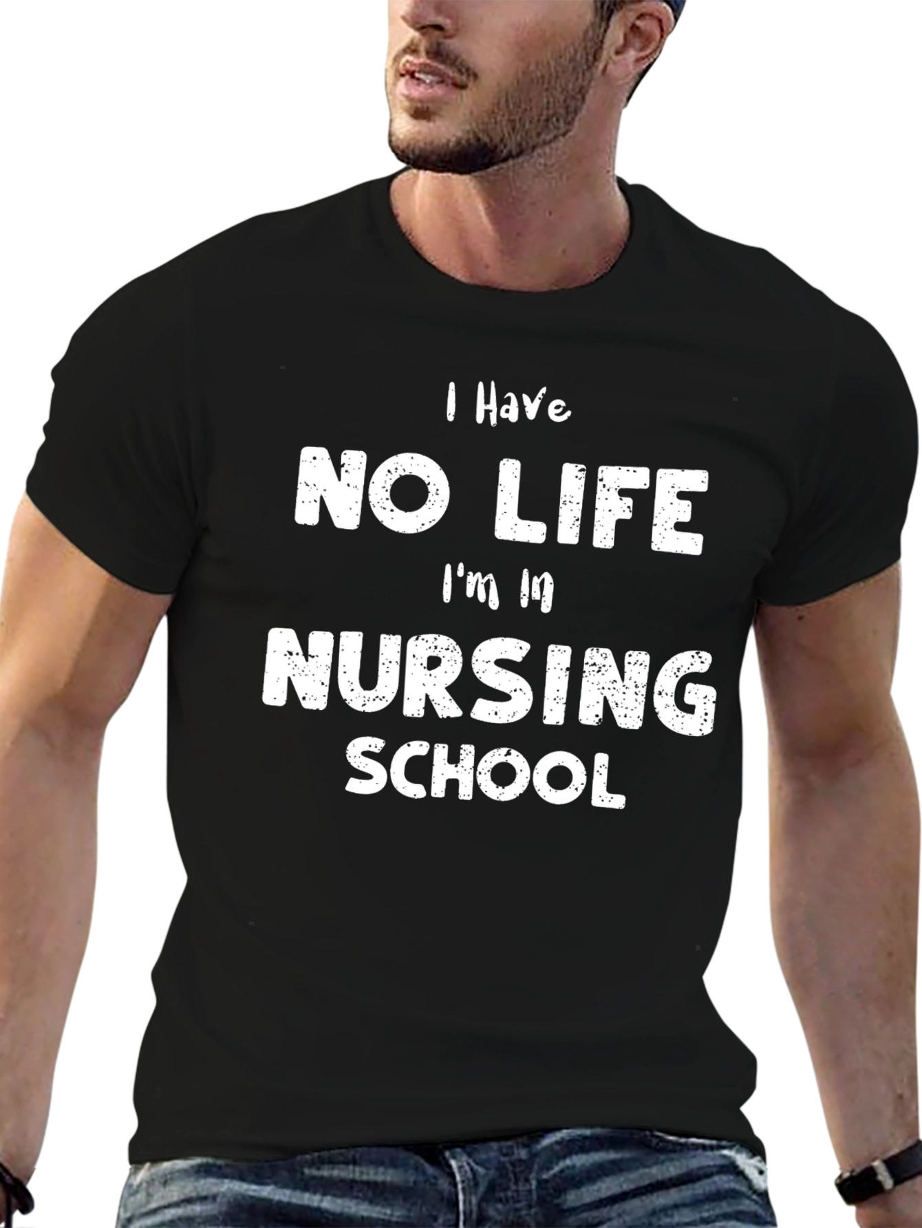 Nursing School Life T-Shirt Funny Nurse Tee