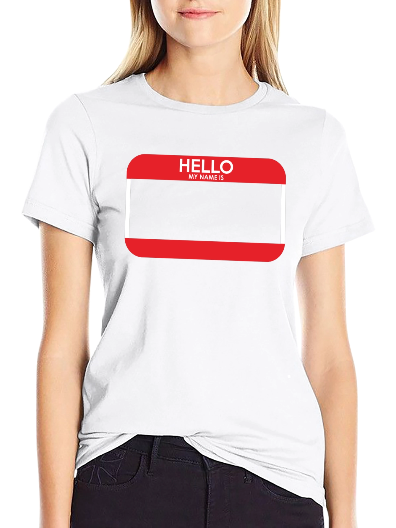 Hello My Name Is T-Shirt - Fun Introvert Tee