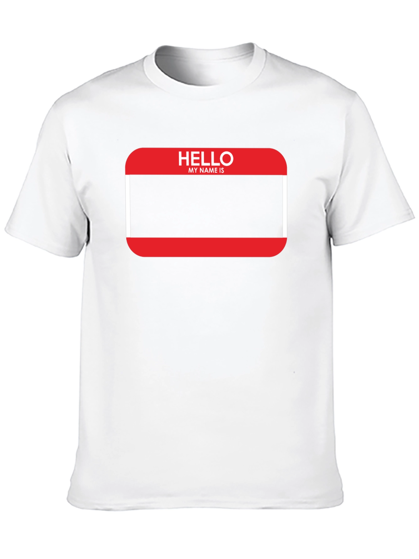 Hello My Name Is T-Shirt - Fun Introvert Tee