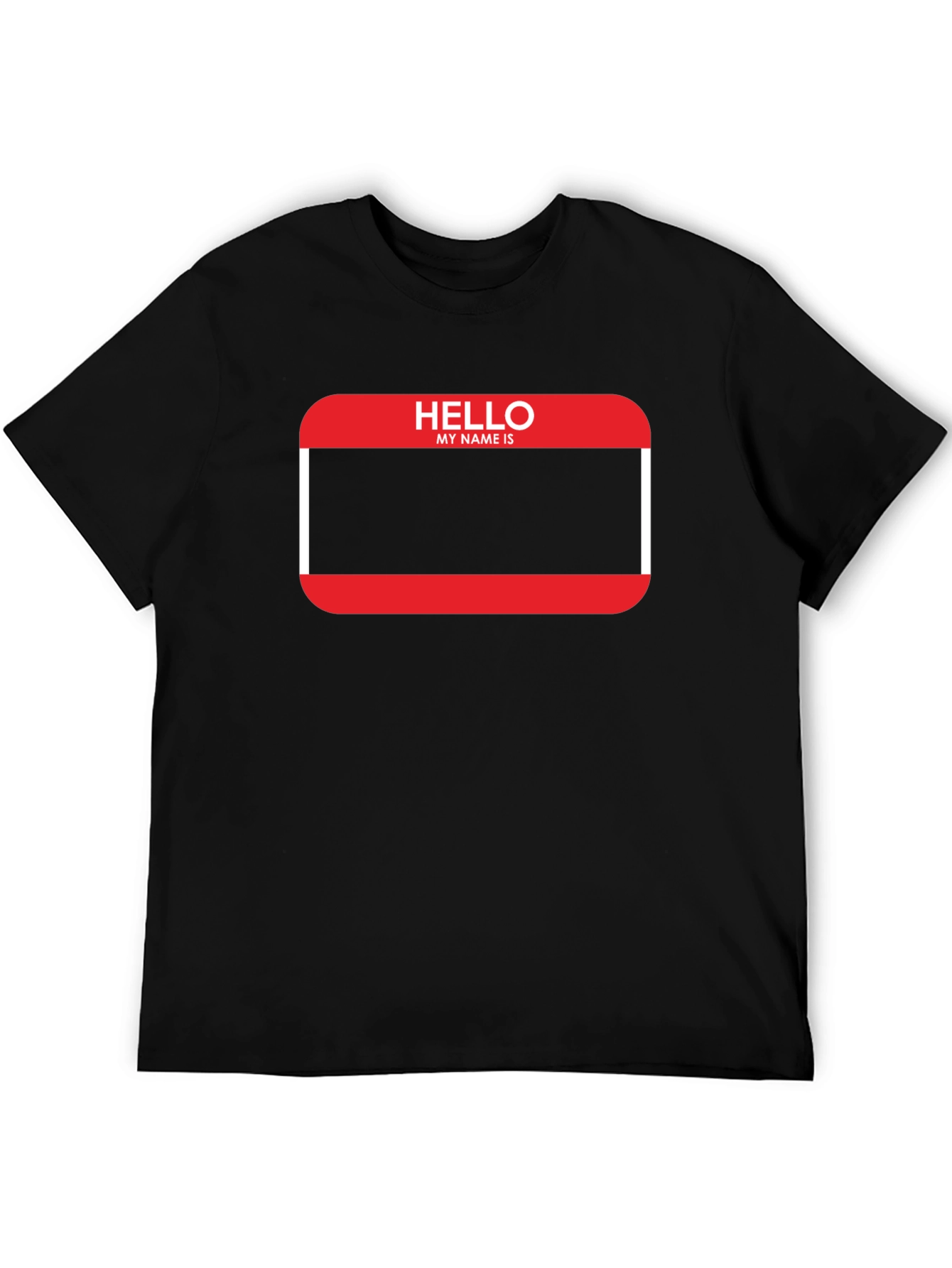 Hello My Name Is T-Shirt - Fun Introvert Tee