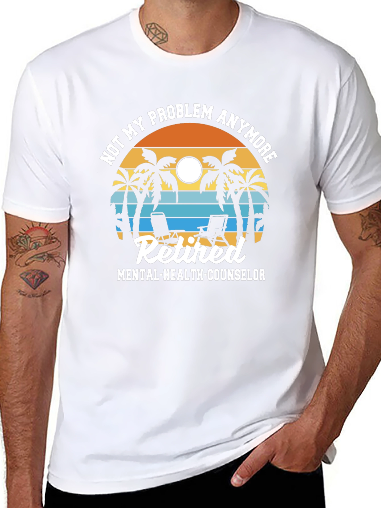 Retired Mental Health Counselor T-Shirt