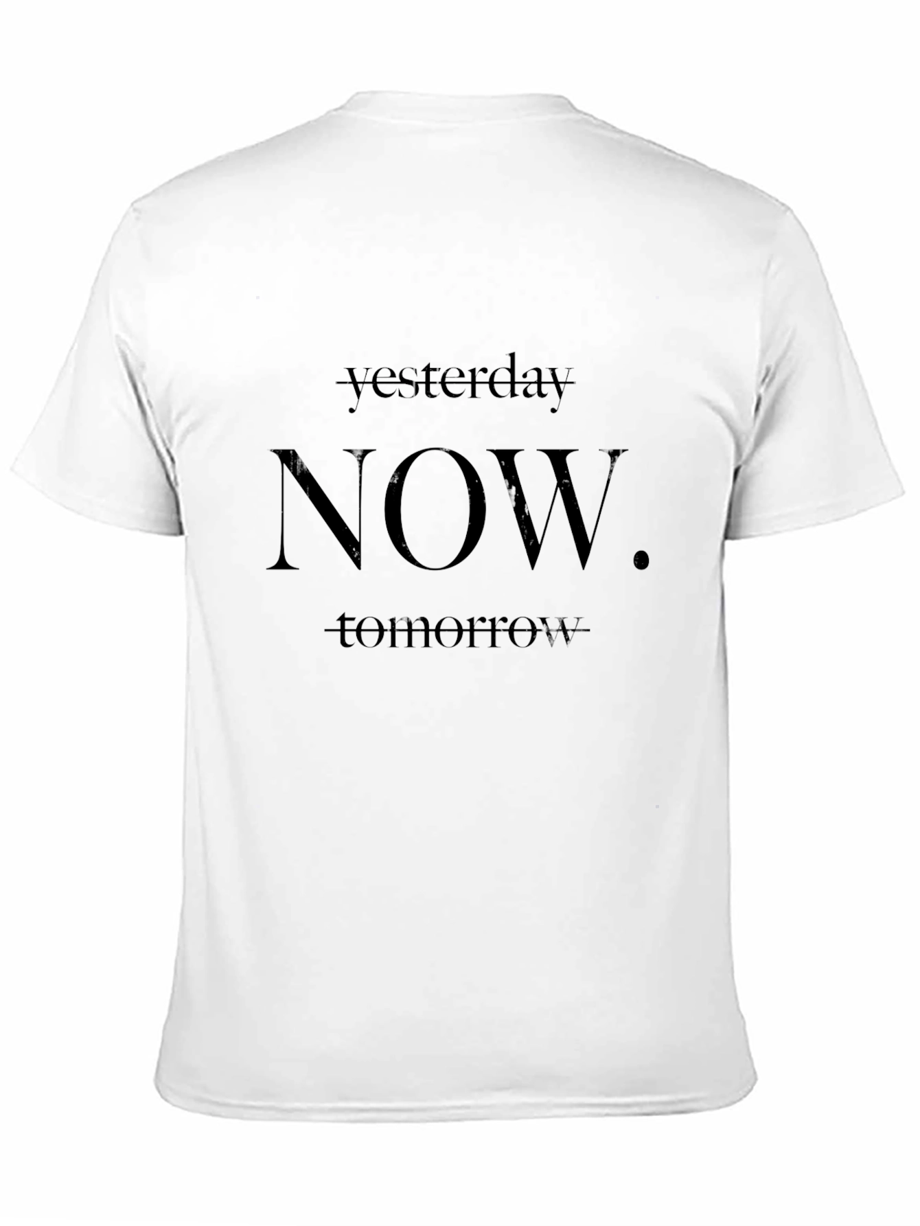 NOW. Graphic Tee - Unisex Black T-Shirt