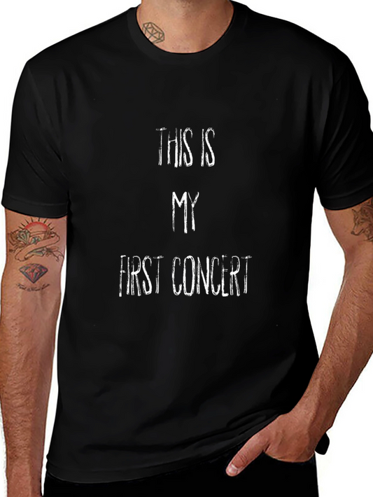 First Concert Tee - Soft Cotton Blend